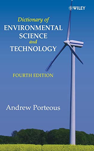 9780470061947: Dictionary of Environmental Science and Technology