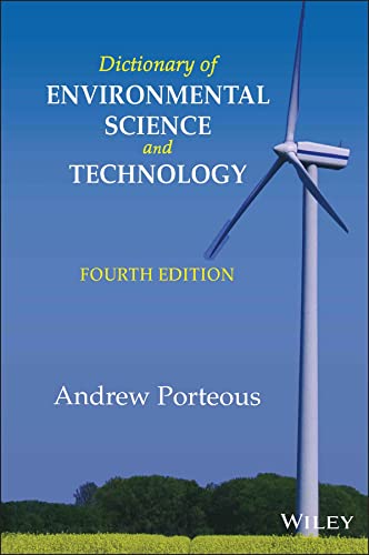 Stock image for Dictionary of Environmental Science and Technology for sale by Greener Books