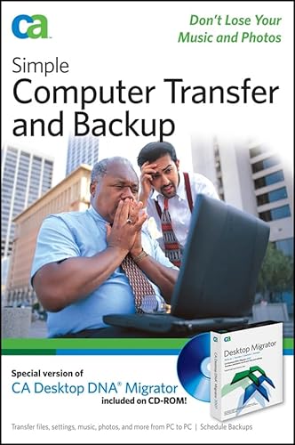 Simple Computer Transfer and Backup: Don't Lose Your Music and Photos with CDROM