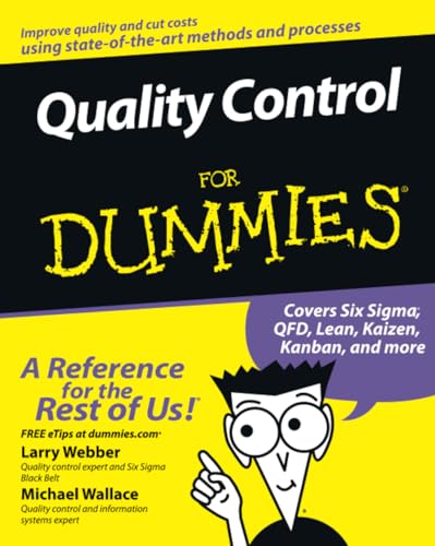 9780470069097: Quality Control for Dummies