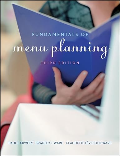 9780470072677: Fundamentals of Menu Planning