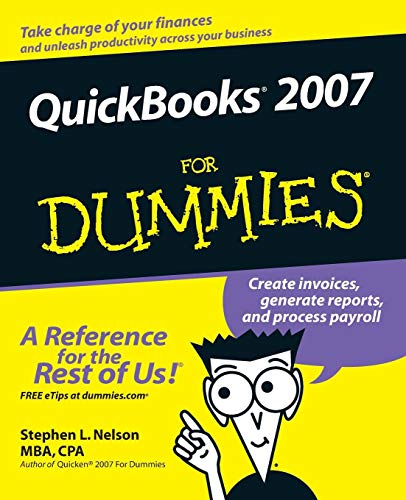 Beispielbild fr QuickBooks 2007 For Dummies zum Verkauf von Wonder Book