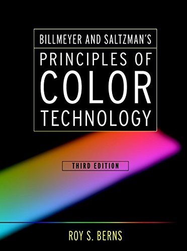 Beispielbild fr Principles of Color Technology zum Verkauf von Better World Books