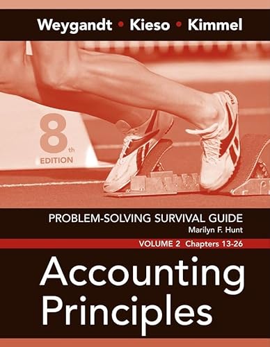 Imagen de archivo de Accounting Principles a la venta por Better World Books