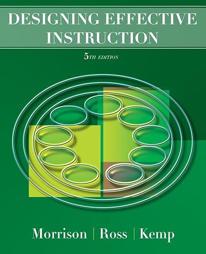 9780470074268: Designing Effective Instruction