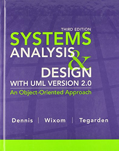 Beispielbild fr Systems Analysis and Design with UML zum Verkauf von Better World Books