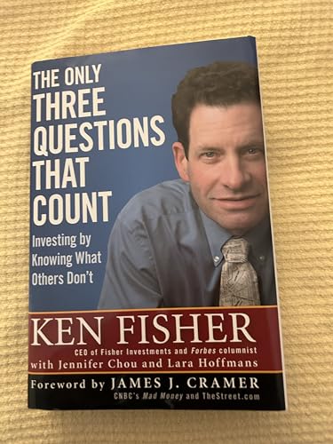 Imagen de archivo de The Only Three Questions That Count: Investing by Knowing What Others Don't a la venta por Gulf Coast Books