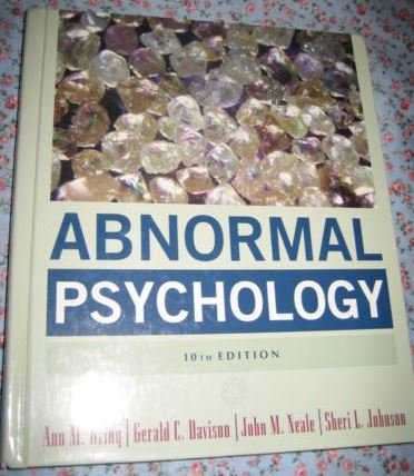 Abnormal Psychology (9780470082027) by Gerald C.; Neale John M.; Johnson Sheri Davison