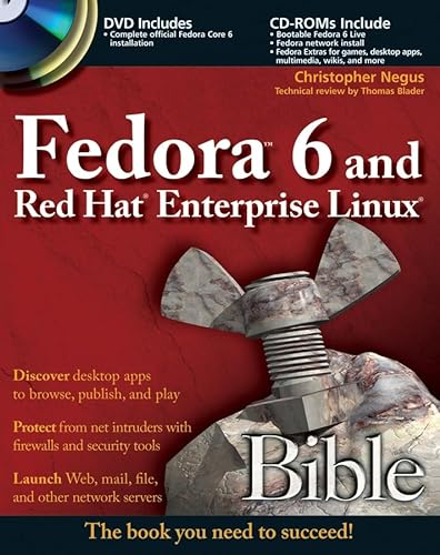 Stock image for Fedora 6 and Red Hat Enterprise Linux Bible for sale by HPB-Red