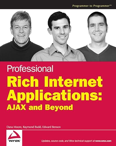 9780470082805: Professional Rich Internet Applications: AJAX and Beyond