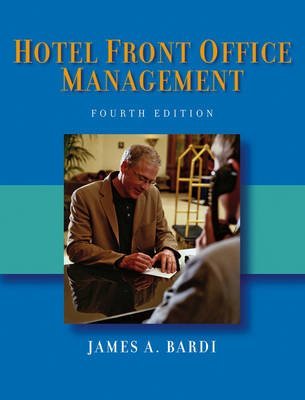 9780470082850: Hotel Front Office Management: WITH Hotel Front Office [Lingua Inglese]