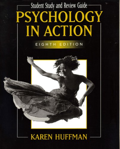 Imagen de archivo de Psychology in Action: Student Study and Review Guide (Custom for Morgan State University) a la venta por BookHolders