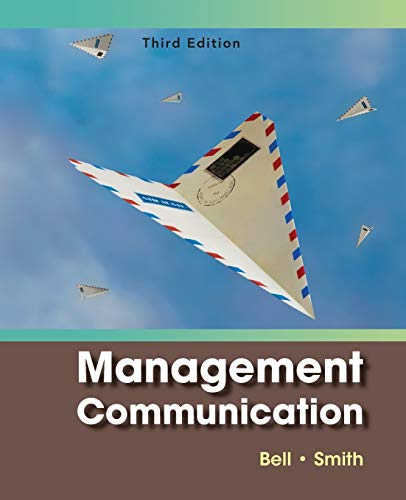 Imagen de archivo de Management Communication, 3rd Edition a la venta por GoldBooks