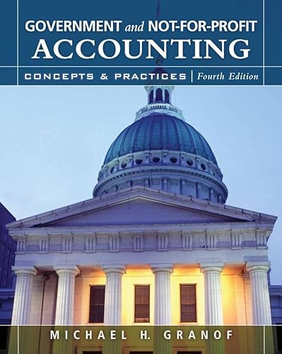 9780470087343: Government and Not-for-profit Accounting: Concepts and Practices