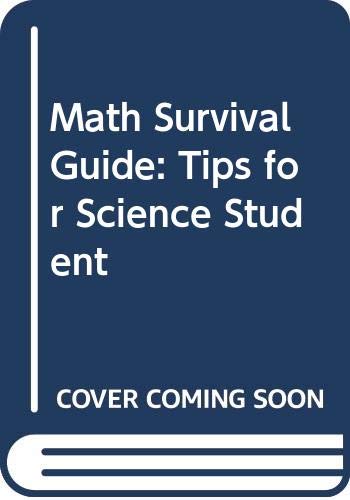 9780470087688: Math Survival Guide: Tips for Science Student