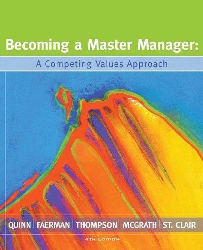 Becoming a Master Manager (9780470088203) by Robert E. (EDT)/ Faerman Lynda S. Quinn; Sue R. Faerman; Michael P. Thompson
