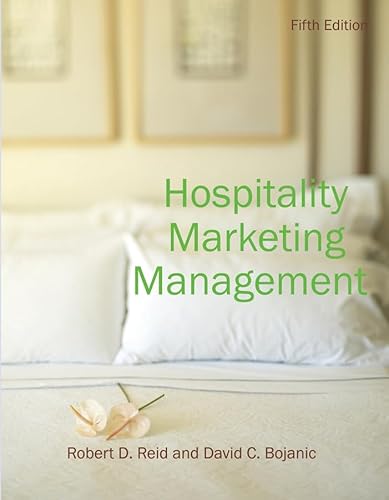 Beispielbild fr Hospitality Marketing Management zum Verkauf von Better World Books