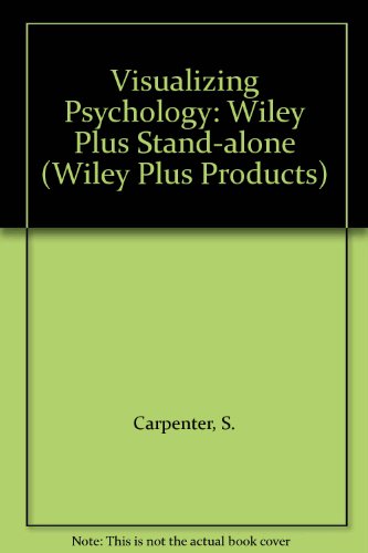 9780470089552: Wiley Plus Stand-Alone To Accompany Visualizing Psychology