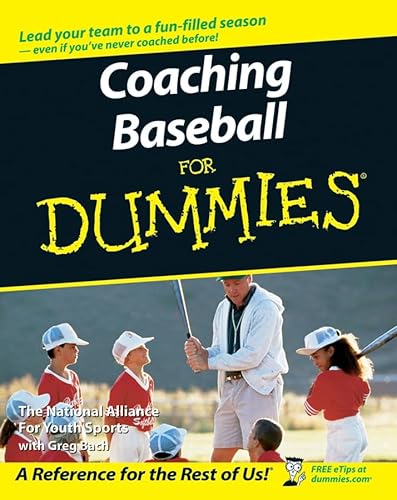 Imagen de archivo de Coaching Baseball For Dummies a la venta por Montclair Book Center