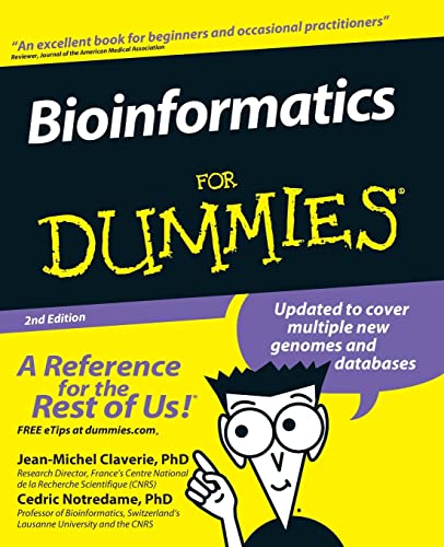 Imagen de archivo de Bioinformatics for Dummies 2nd Edition a la venta por -OnTimeBooks-