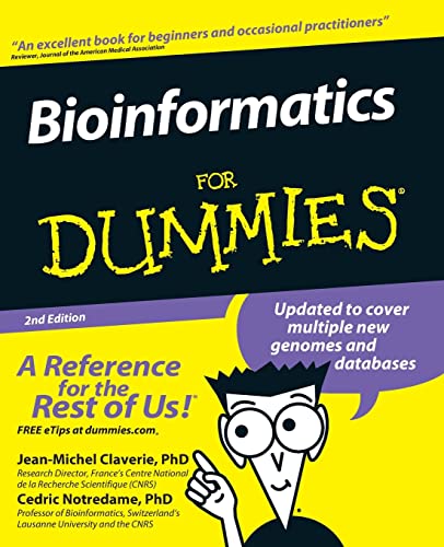 Stock image for Bioinformatics For Dummies for sale by Wonder Book