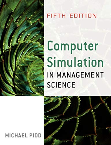 Imagen de archivo de Computer Simulation in Management Science a la venta por HPB-Red