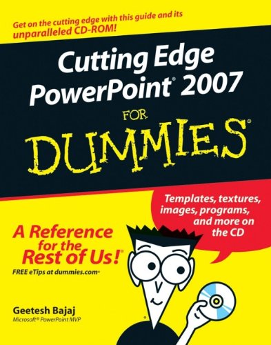 Imagen de archivo de Cutting Edge PowerPoint 2007 For Dummies a la venta por Wonder Book