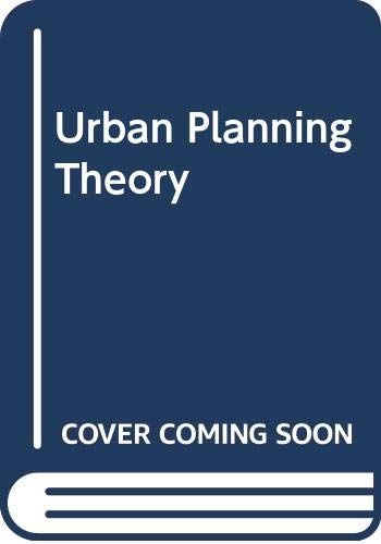 Beispielbild fr Urban Planning Theory zum Verkauf von Anybook.com