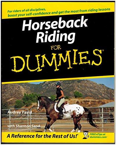 Beispielbild fr Horseback Riding For Dummies zum Verkauf von ICTBooks