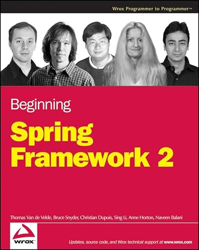 Beispielbild fr Beginning Spring Framework 2 zum Verkauf von HPB-Red