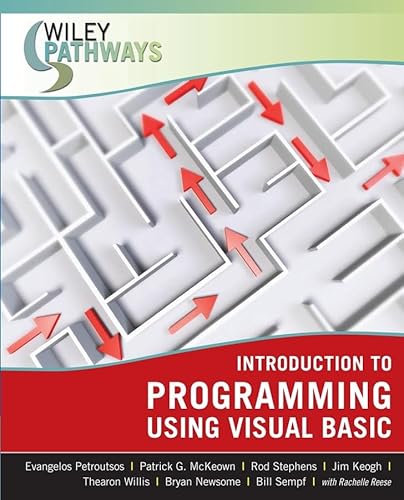 Stock image for Wiley Pathways Introduction to Programming using Visual Basic for sale by Ammareal