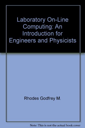 9780470104002: Laboratory on-line computing: An introduction for engineers and physicists
