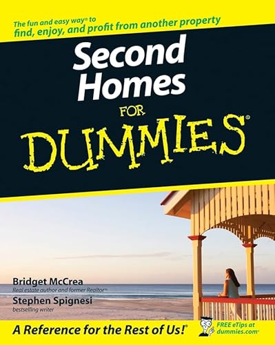 Stock image for Second Homes For Dummies for sale by Wonder Book