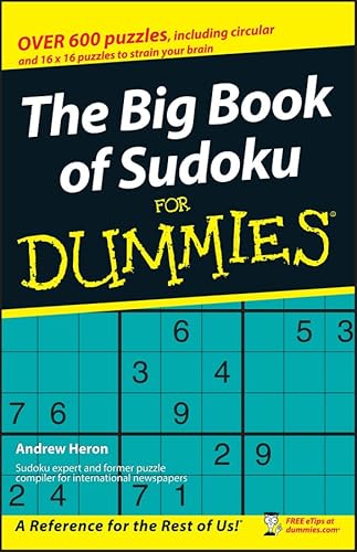 Beispielbild fr The Big Book of SuDoku For Dummies zum Verkauf von Your Online Bookstore