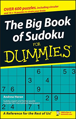 Imagen de archivo de The Big Book of SuDoku For Dummies a la venta por Wonder Book
