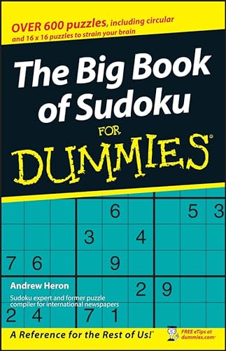 Stock image for The Big Book of SuDoku For Dummies for sale by Wonder Book