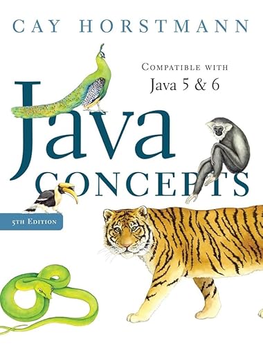 Beispielbild fr Java Concepts, Compatible with Java 5 and 6, 5th Edition zum Verkauf von BooksRun