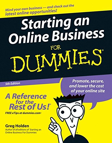Imagen de archivo de Starting an Online Business For Dummies a la venta por Wonder Book