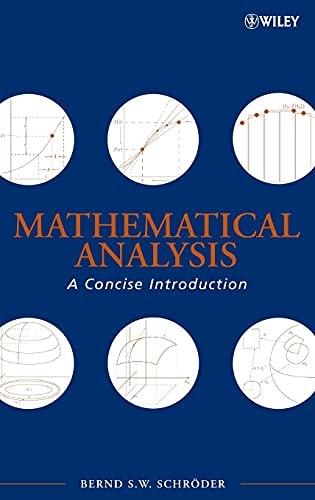 9780470107966: Mathematical Analysis: A Concise Introduction