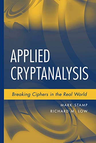 Beispielbild fr Applied Cryptanalysis zum Verkauf von Blackwell's