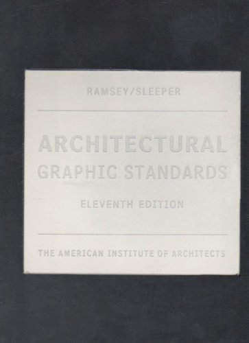 9780470115251: Architecture Graphic Standards 11th Edition and AGS CD–Rom