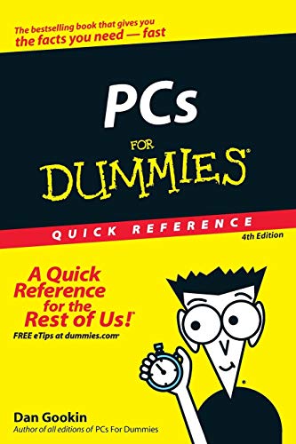 Beispielbild fr PCs For Dummies Quick Reference zum Verkauf von Wonder Book