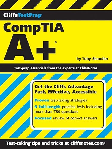 Cliffs TestPrep CompTIA A+ (Cliffs Testprep Guides) (9780470117514) by Skandier, Toby