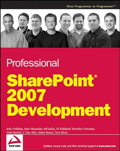 9780470117569: Professional SharePoint 2007 Development (Programmer to Programmer)