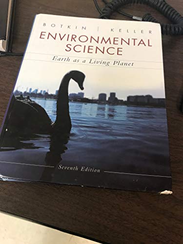 Beispielbild fr Environmental Science : Earth as a Living Planet zum Verkauf von Better World Books