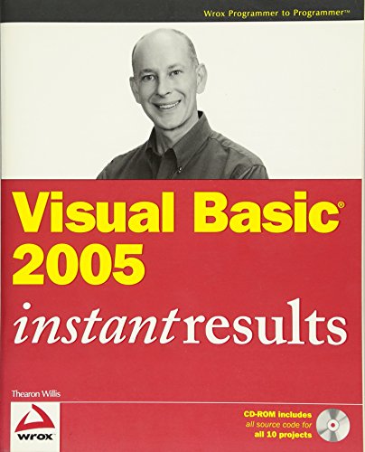 Stock image for Visual Basic 2005 Instant Results (Programmer to Programmer) for sale by The Book Cellar, LLC