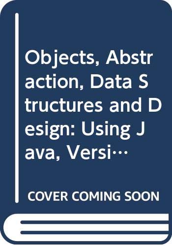 9780470120200: Objects, Abstraction, Data Structures and Design: Using Java, Version 5.0 Wiley Plus Set