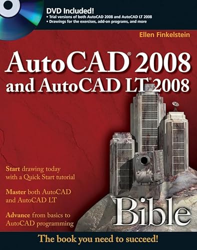 AutoCAD 2008 and AutoCAD LT 2008 Bible (9780470120491) by Finkelstein, Ellen