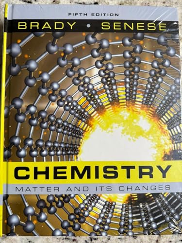 9780470120941: Chemistry: Matter and Its Changes