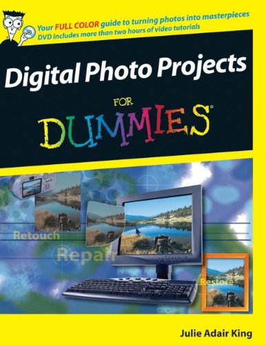 Imagen de archivo de Digital Photo Projects For Dummies a la venta por Once Upon A Time Books